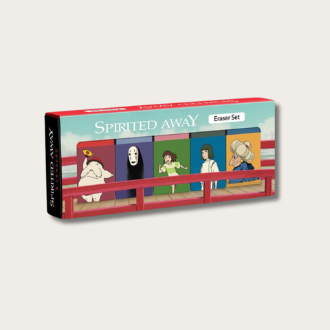 Set de Borradores de Studio Ghibli Spirited Away / Studio Ghibli Spirited Away Eraser Set