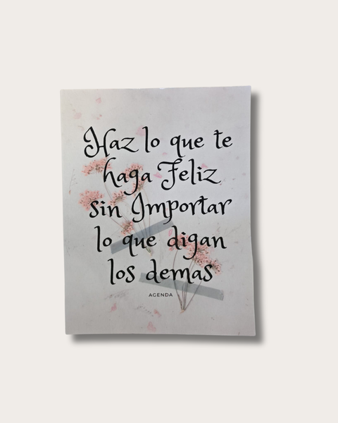 Agenda sin fecha