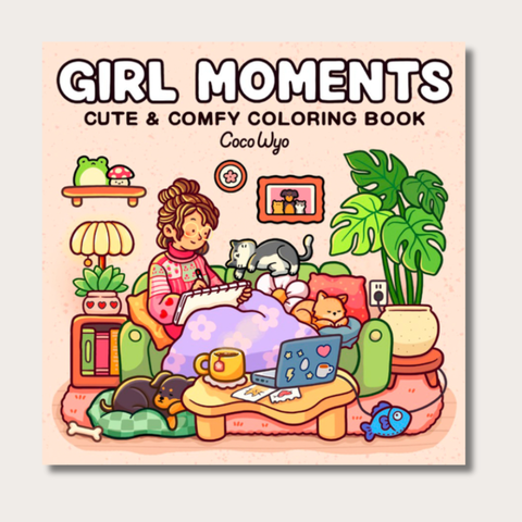 Girl Moments Coloring