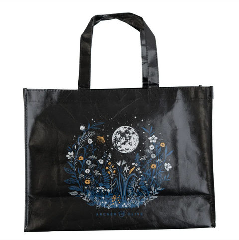 Archer & Olive 
Night Blooms Reusable Shopping Bag