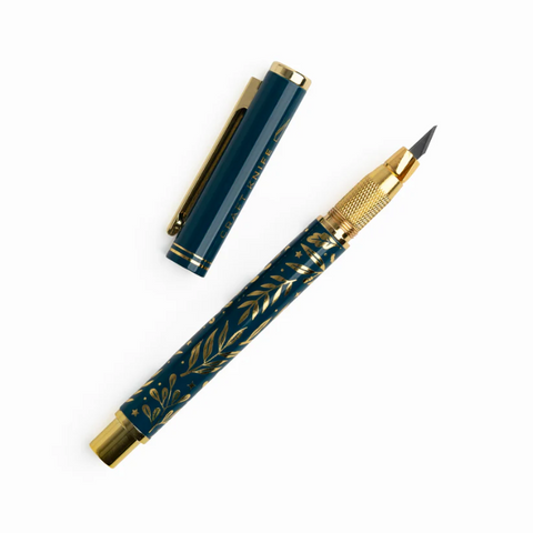 Archer & Olive 
Craft Knife (in pen barrel w/lid+refill)