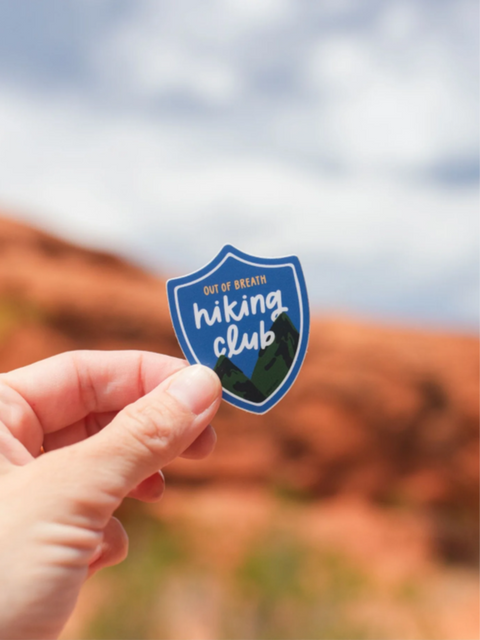 Pippi Post Sticker - Hiking Club