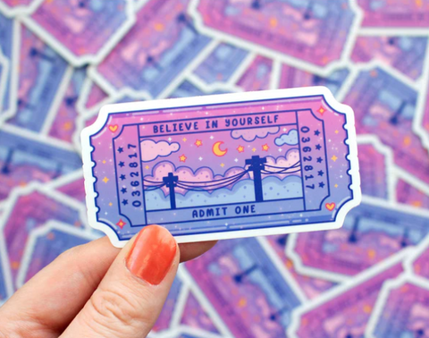 Unicorn Eclipse Decal Stickers