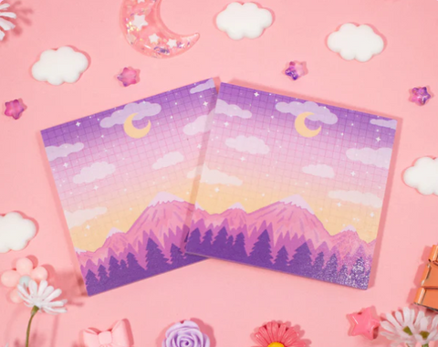 Unicorn Eclipse Sticky Notes