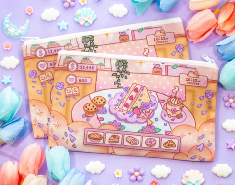 Unicorn Eclipse Cafe Quest Pencil Case