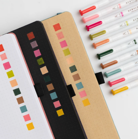 Archer & Olive Meadow & Vine Set of 10 Acrylograph Pens