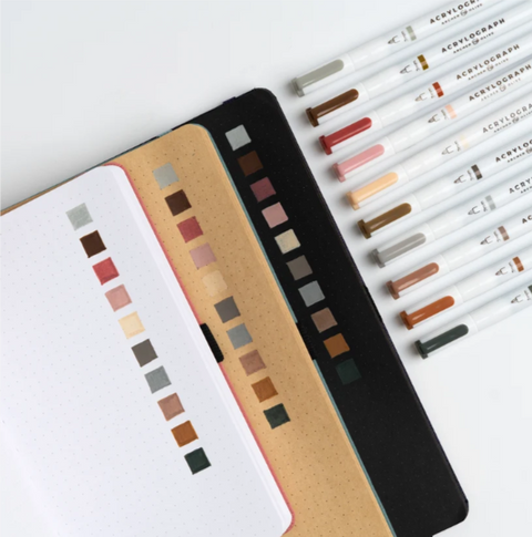 Archer & Olive Quiet Corners | Set of 10 Acrylograph Pens