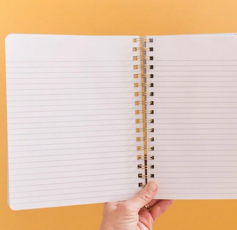 Pippi Post Potted Plants Spiral Notebook