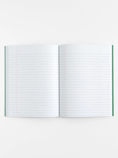 Pippi Post Plants & Books Composition Notebook