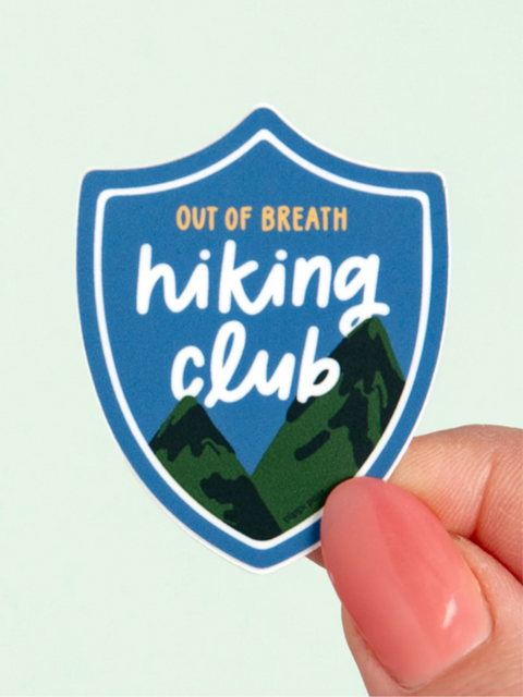 Pippi Post Sticker - Hiking Club